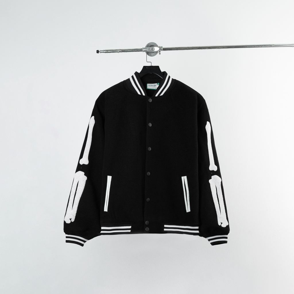 Áo khoác bomber varsity jacket The Bad God Armbony