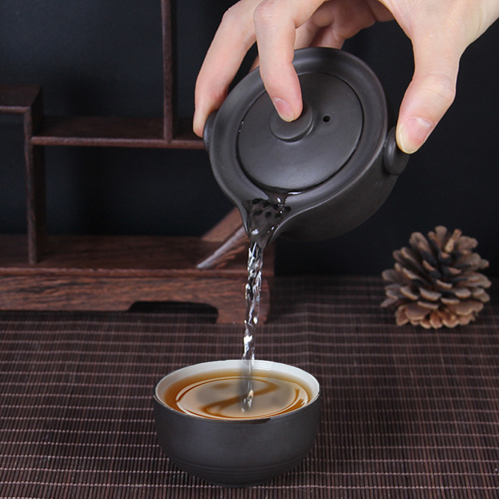 Bộ ấm chén độc ẩm tử sa tinh hoa trà đạo Decor Việt