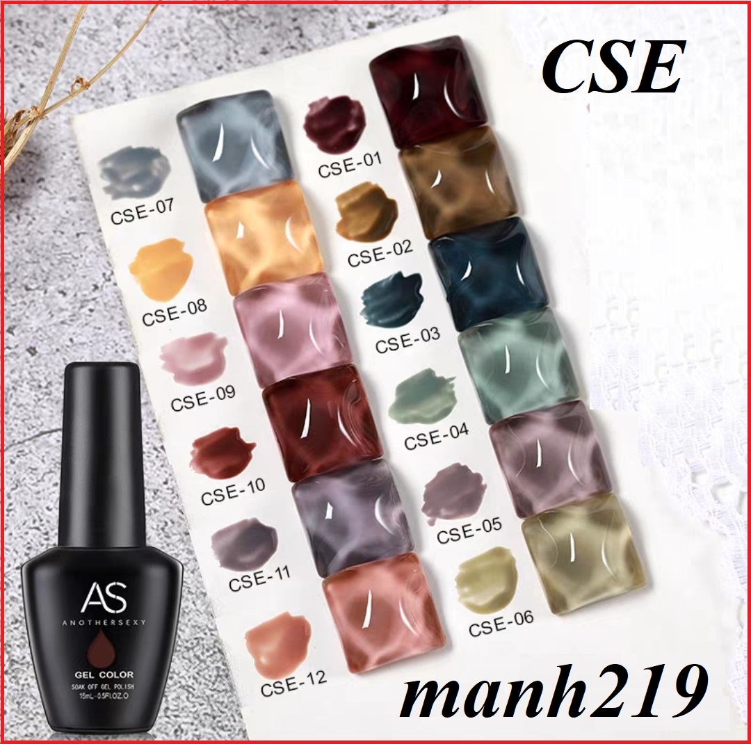 Sơn Gel AS mã CSE chai 15ml -sinailmi