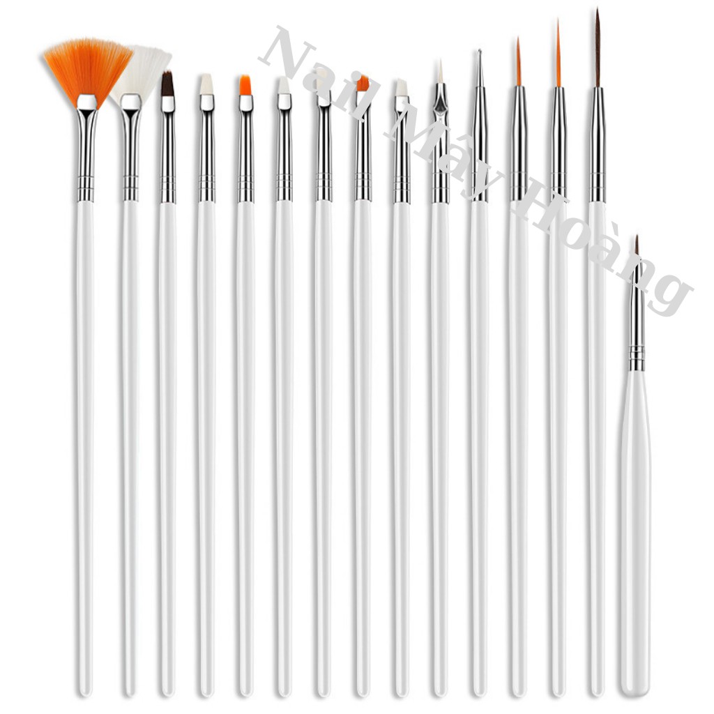 Set cọ 15 cây vẽ móng nails