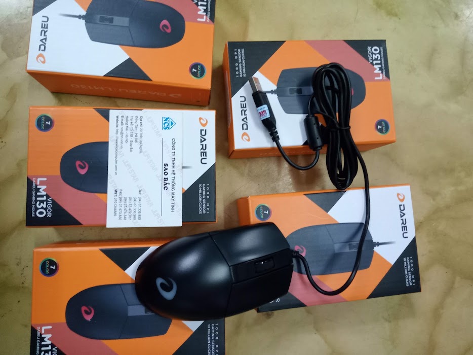 Chuột máy tính DARE-U LM130 Black