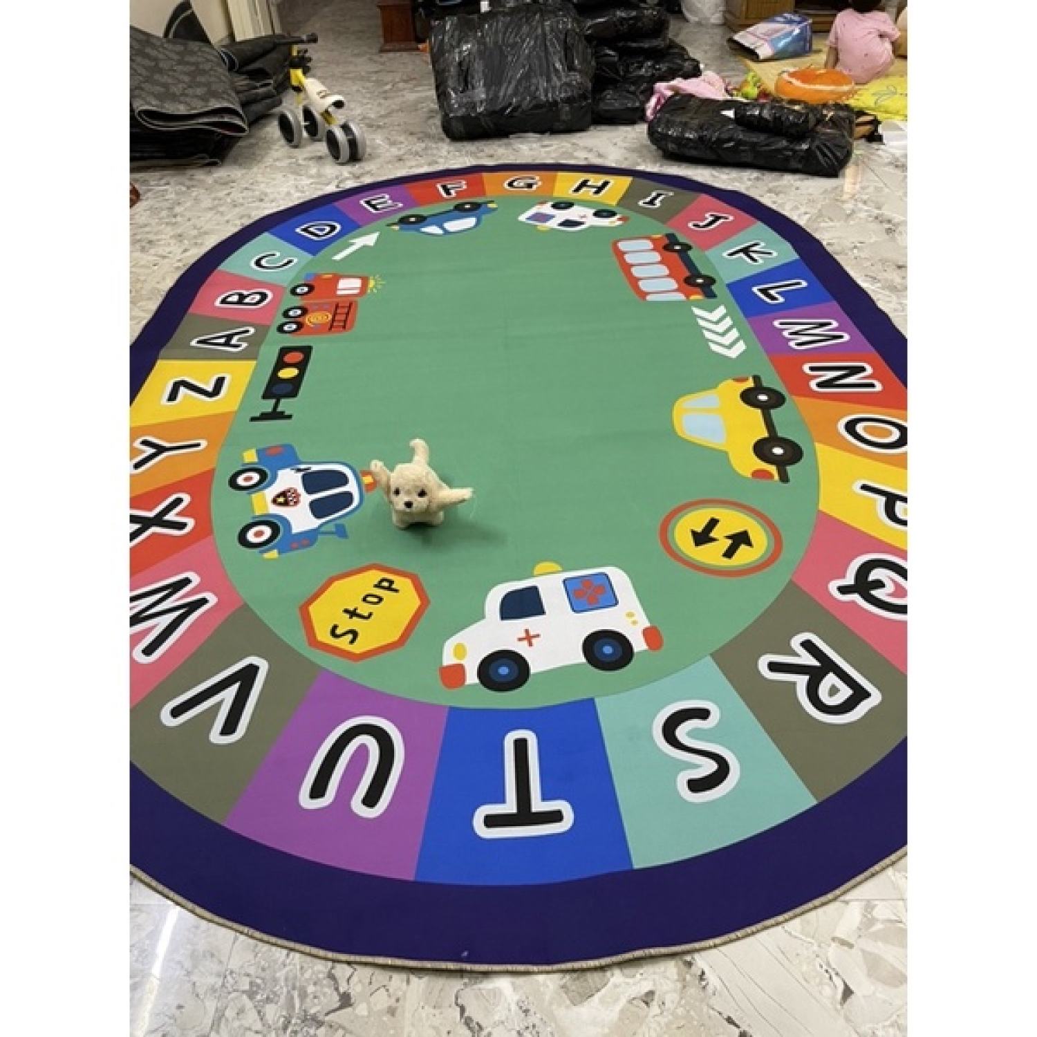 Thảm circle Montessori cao cấp kích thước 1.6mx2m20 và 2m*3m