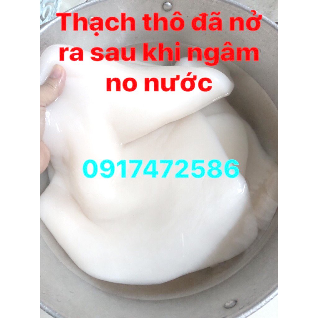 1kg THẠCH DỪA THÔ NGUYÊN CHẤT - THẠCH DỪA ÉP KHÔ