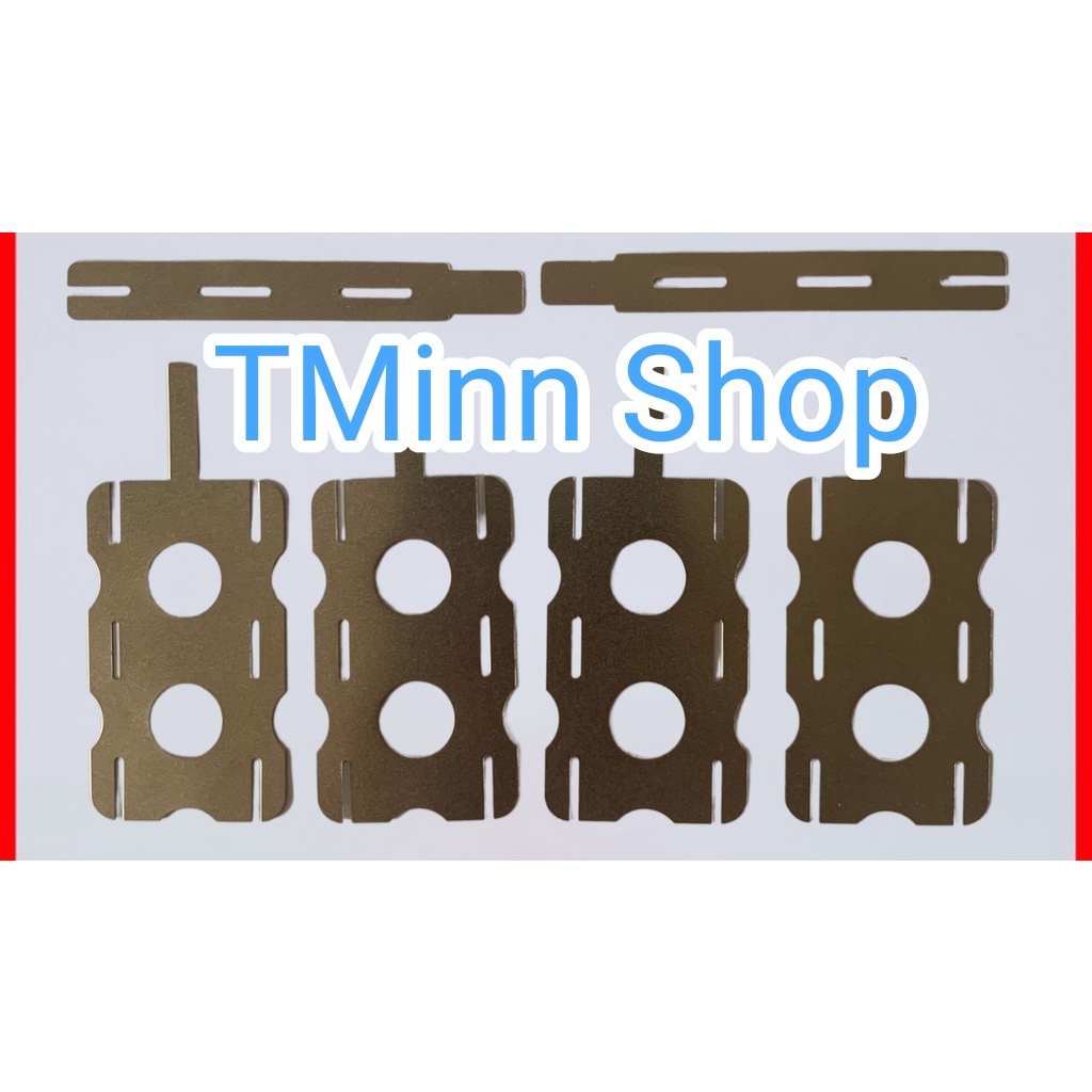 Bộ kẽm hàn cell pin 5S-3P , dày 0.18mm