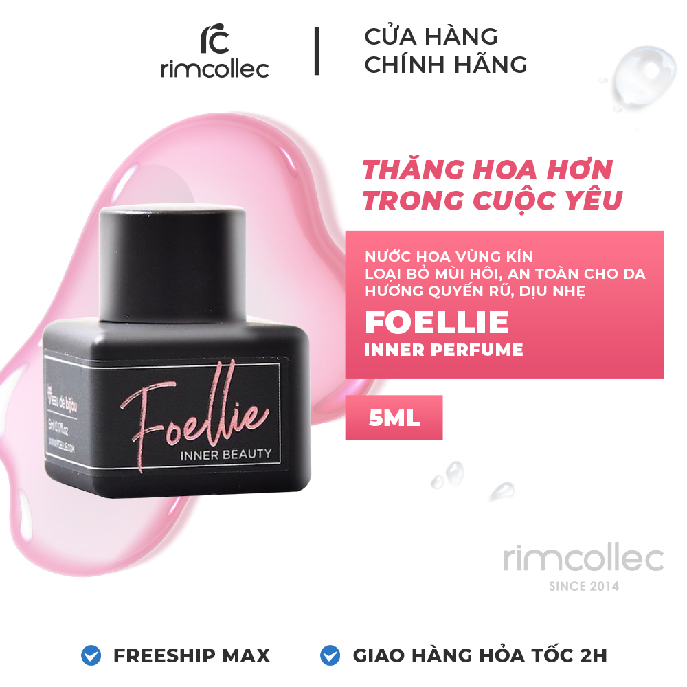 Nước Hoa Vùng Kín Foellie Eau De Bijou Inner Perfume Đen 5ml