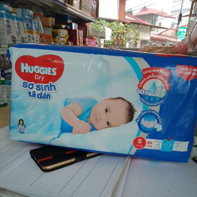 Bỉm huggies xs72,s56,s88 miếng