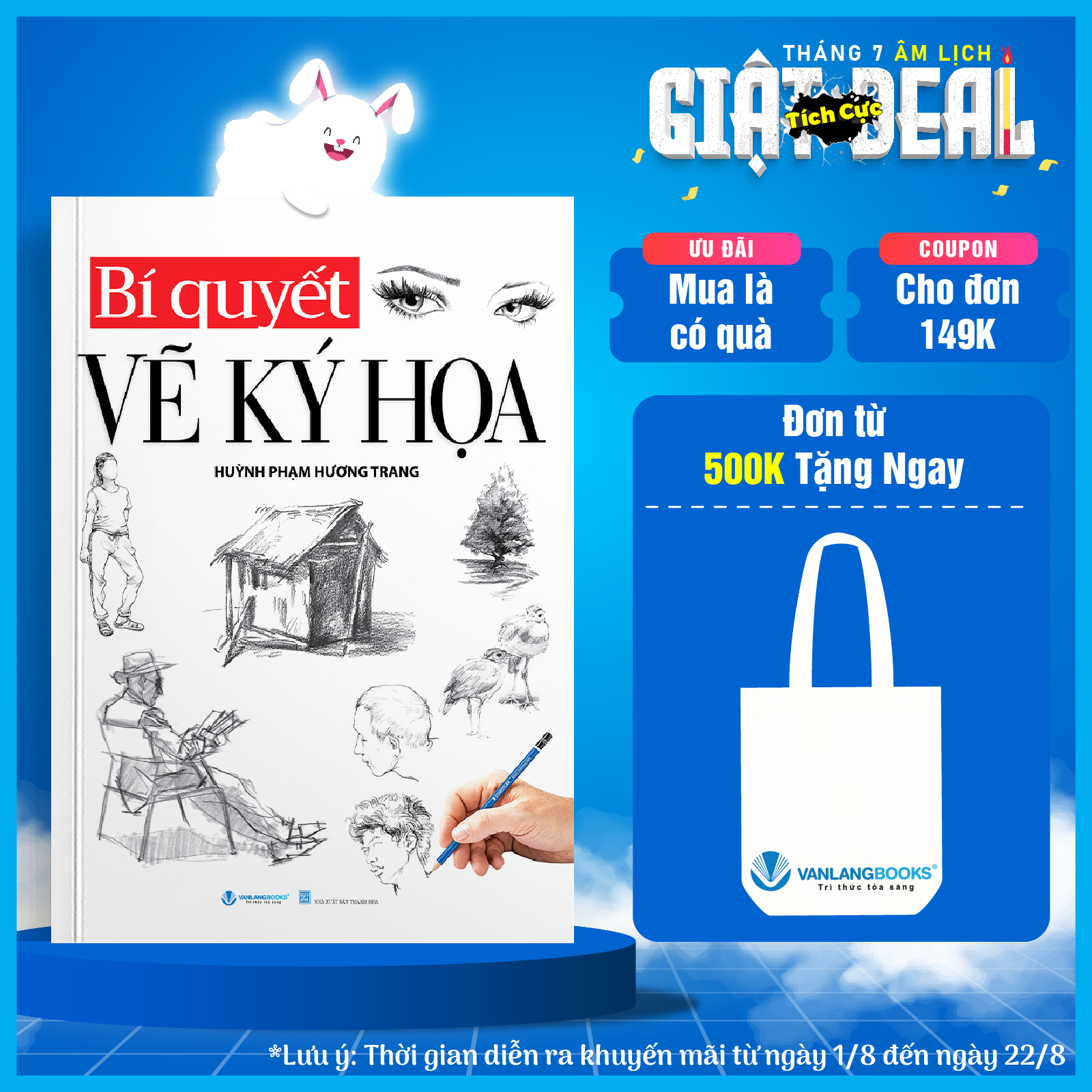 Sách - bí quyết vẽ ký họa -vanlangbooks