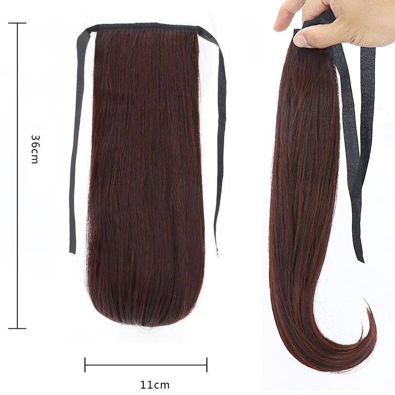 Tóc cột giả đuôi cúp 40cm D12 💖FREESHIP💖 tóc giả nữ , cột đuôi tóc giả, buộc tóc giả nữ Sỉ 40k