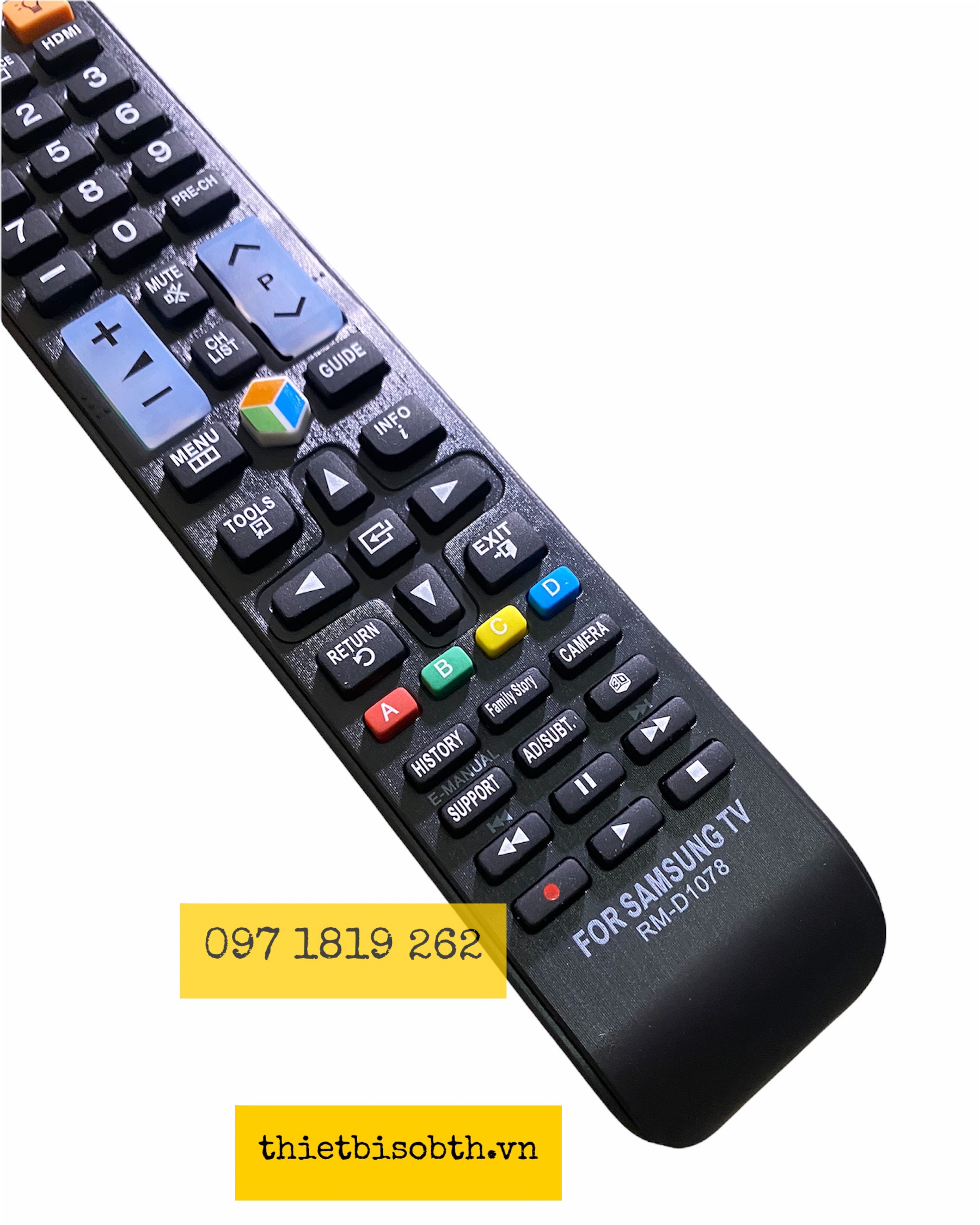 Điều Khiển Tivi Samsung Smart - Remote Samsung D1078