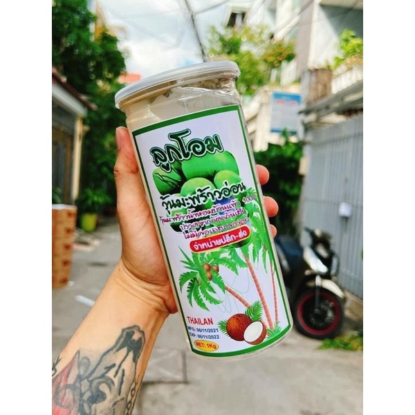 THẠCH DỪA THÁI LAN hủ 1kg