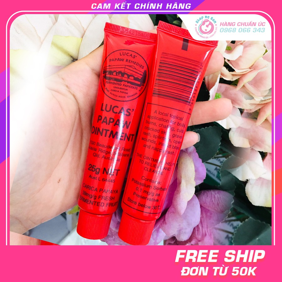 Kem đa năng Lucas Papaw Ointment 25g -  Úc