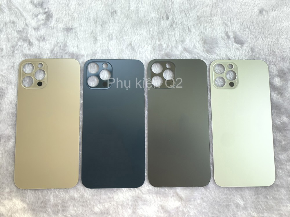 Nắp lưng kính iP12 Pro /12 ProMax kính lưng thay thế