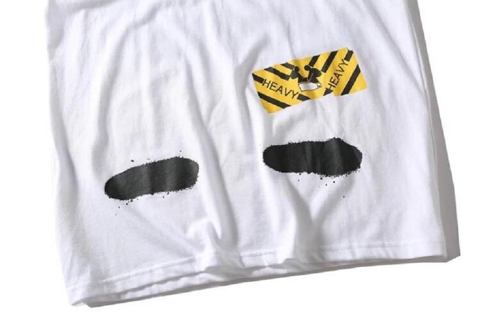[HCM]Áo thun Off White Heavy xịt sơn lưng siêu đẹp