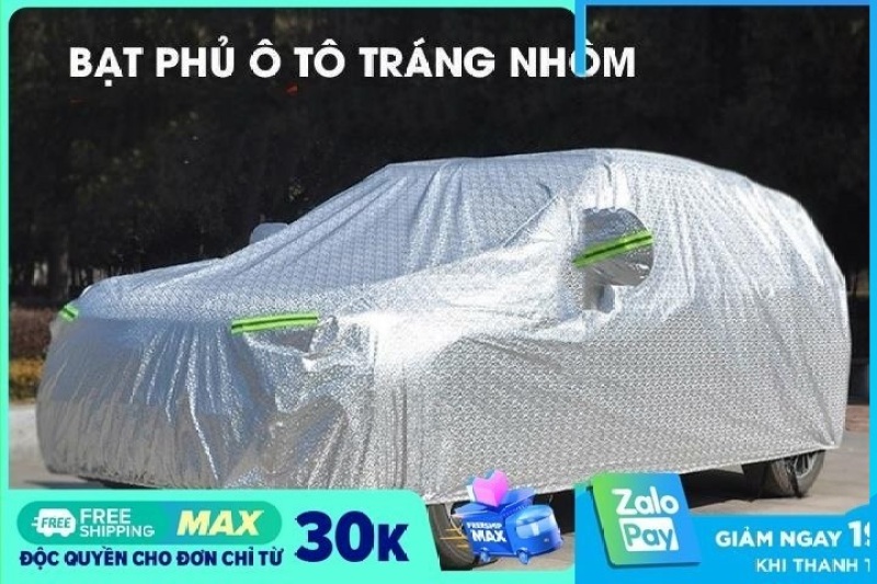 Bạt phủ xe ô tô 3 lớp 4 đến 7 chỗ