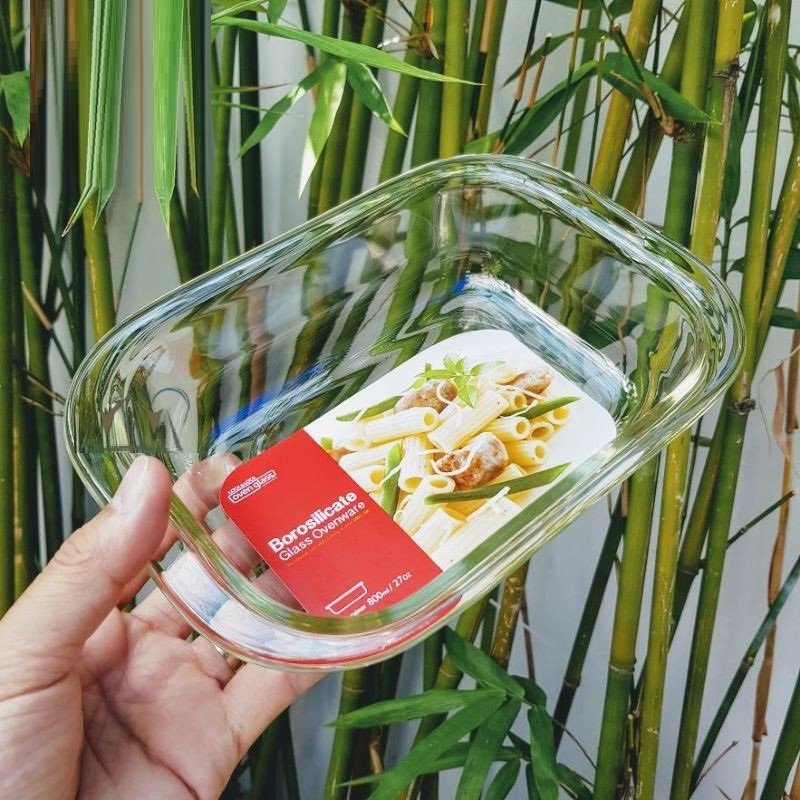 Khay thủy tinh lock&lock 0.8L - khay thủy tinh lock&lock