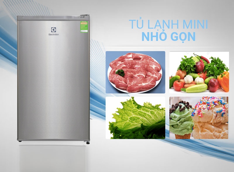 Tủ lạnh mini Electrolux EUM0900SA 92L - Hàng chính hãng
