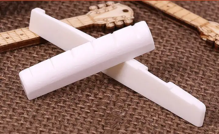 Bộ ngựa lược đàn làm bằng xương dành cho Guitar Acoustic( Ngựa 7.4cm lược  4.3cm) | Lazada.vn