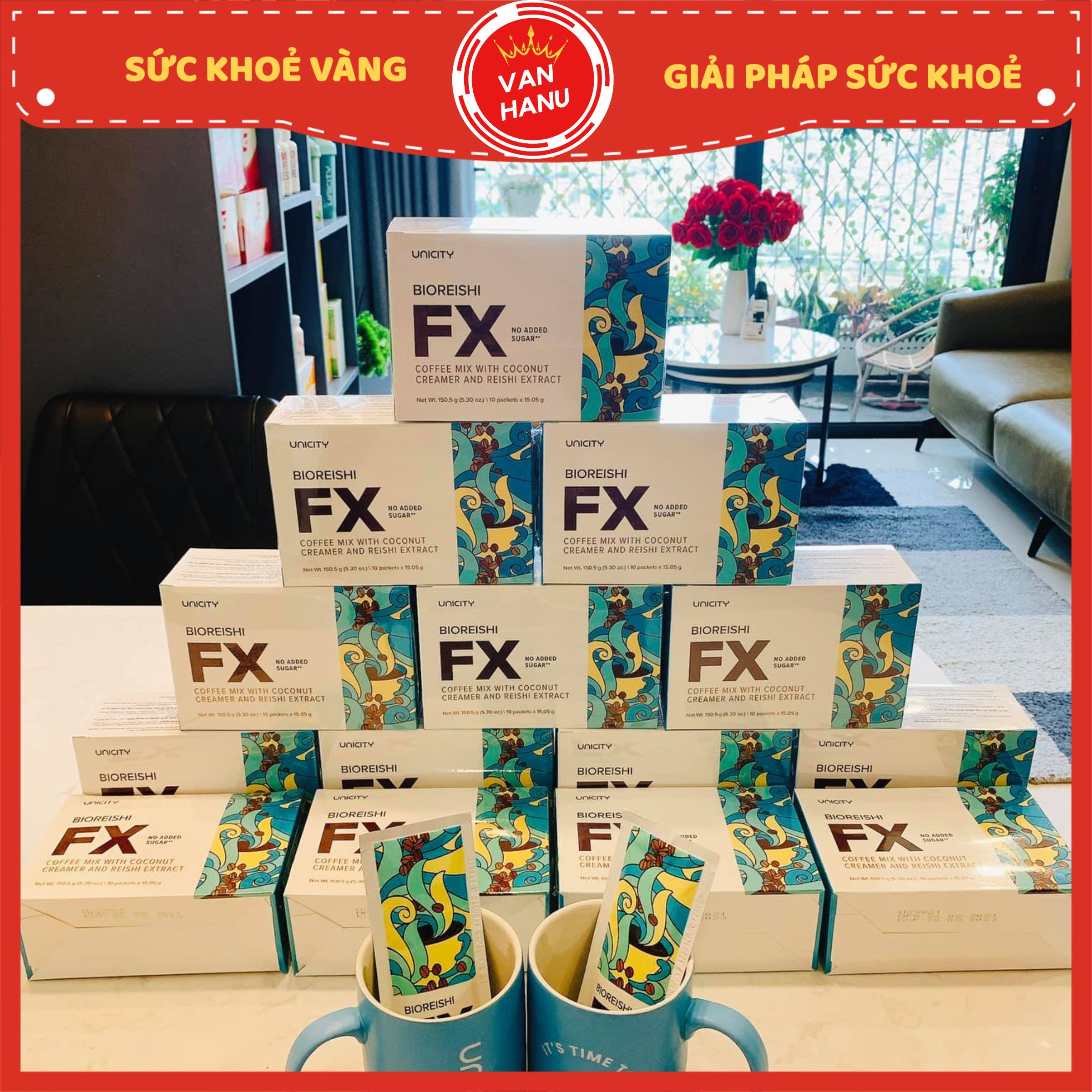 Cafe không đường FX - VanHanu - Sức Khoẻ Vàng