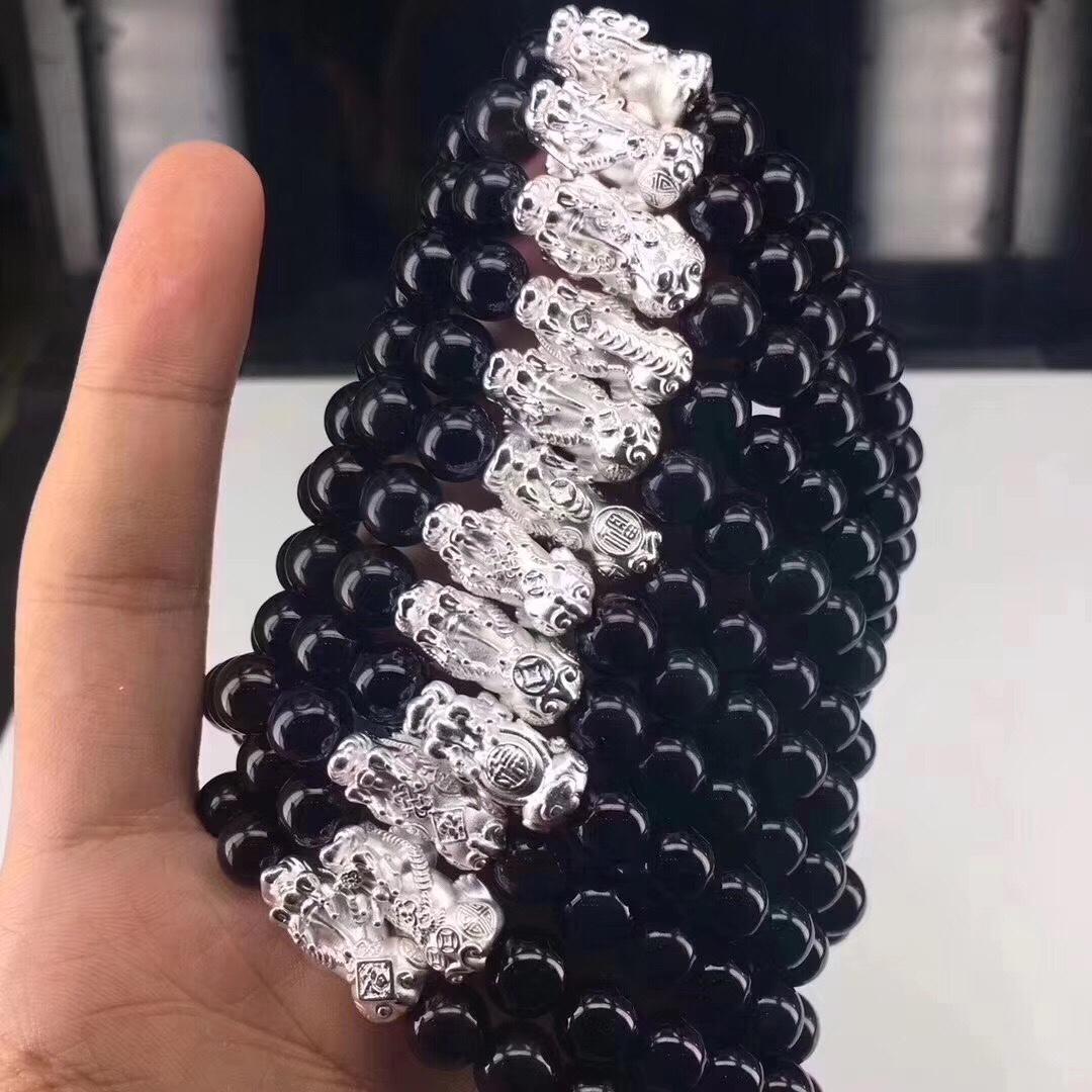 Phụ Kiện Tỳ Hưu Bạc Nguyên Chất