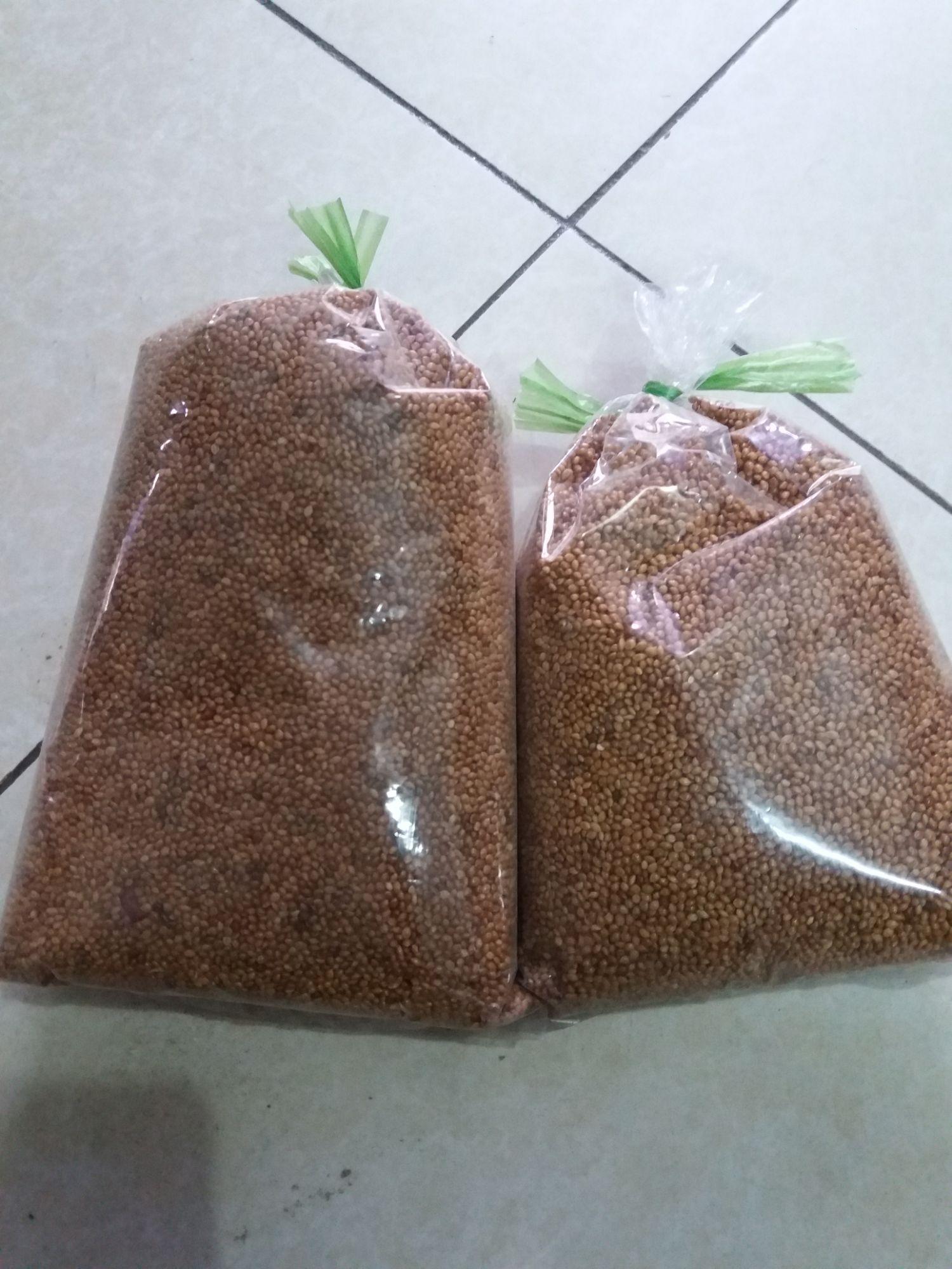 Hạt kê chưa tách vỏ đóng túi 500g