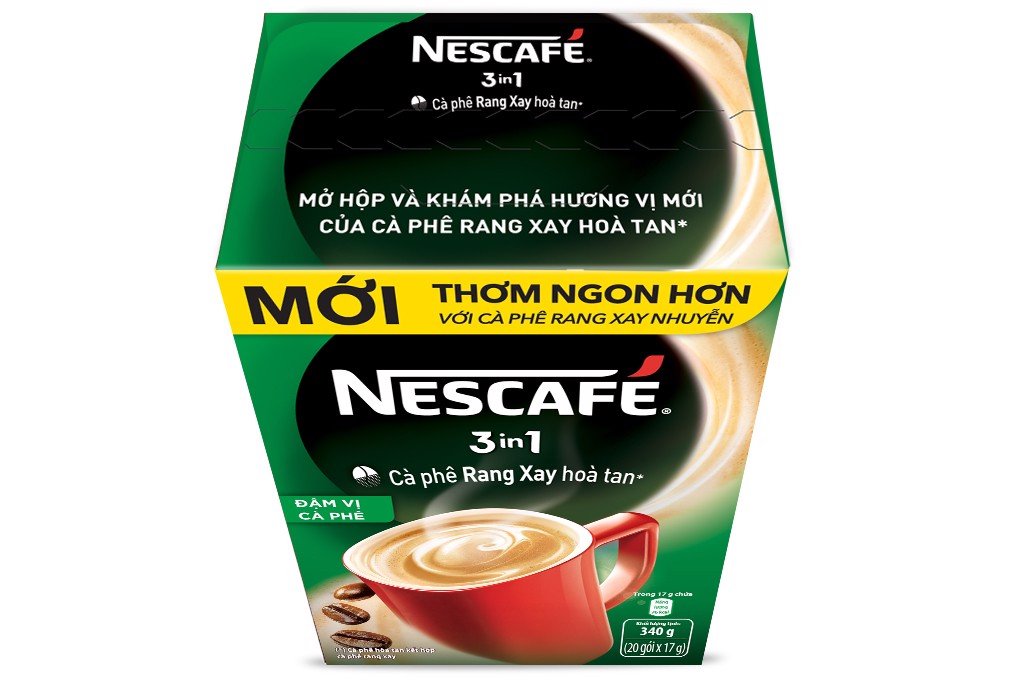 Cà phê hòa tan Nescafe đậm đặc 3in1
