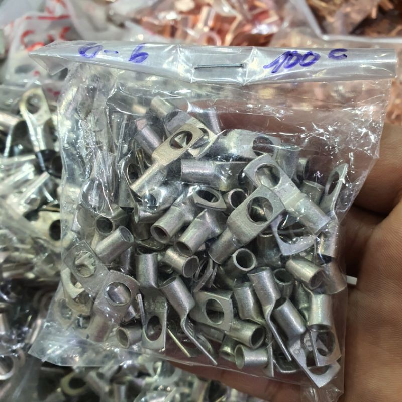 (Combo 50) Đầu cos bít đồng bấm đầu dây điện SC6 ~ SC35mm2