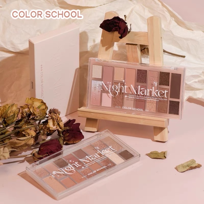 [COLOR SCHOOL] Bảng mắt 16 ô Color School Night Market (CS039)