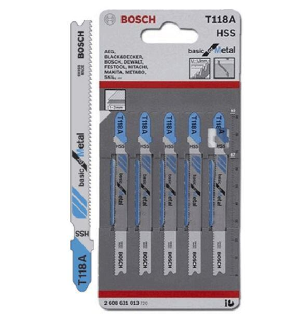 Lưỡi cưa lộng Bosch 2608631013 (5 lưỡi)