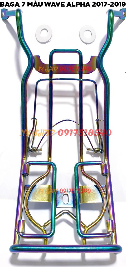 BAGA WAVE A 2017-2019 MẪU 10 LY XI TITAN CHẮC CHẮN