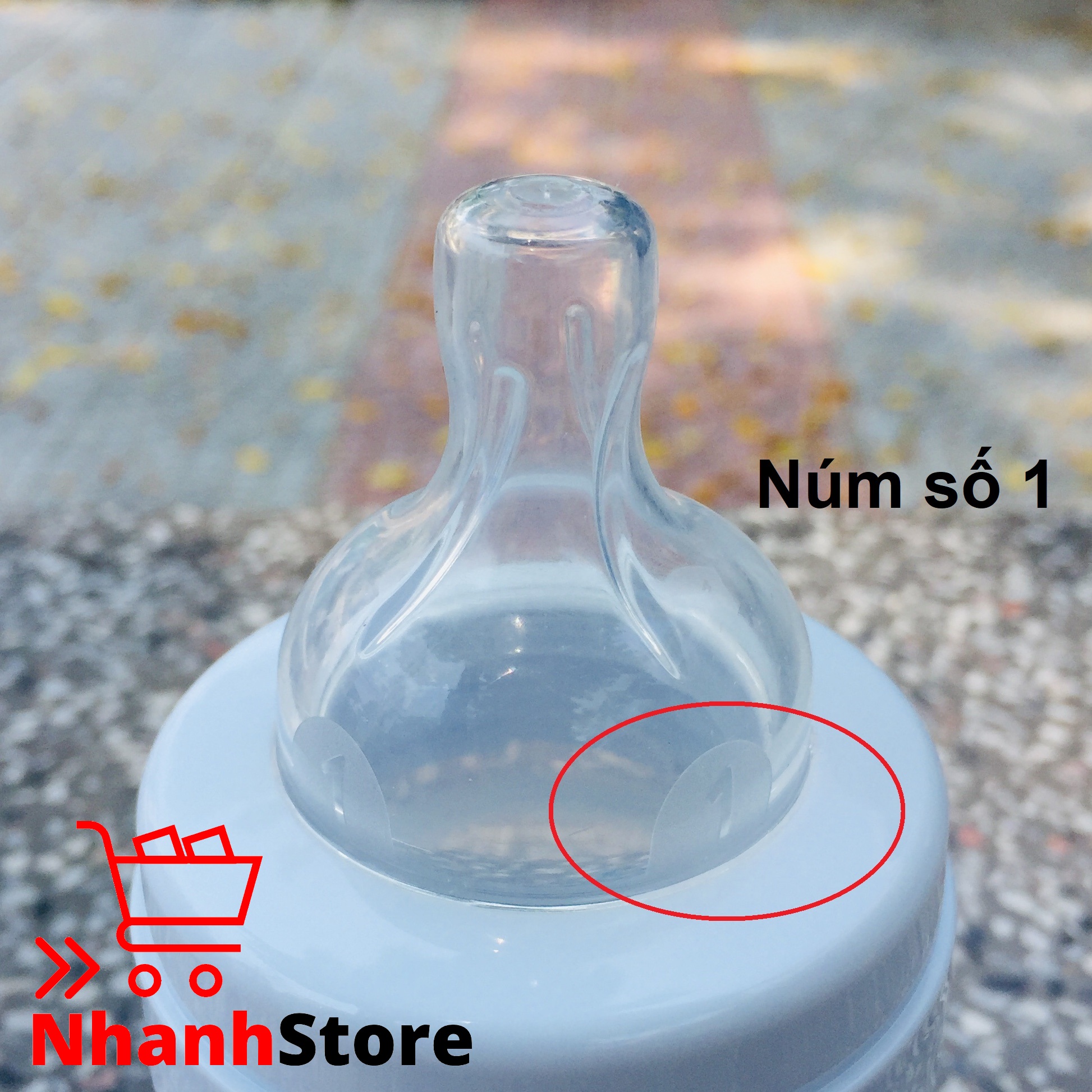 Bình sữa Avent Classic 125ml (Núm số 01, Cho bé từ 0-3 tháng)