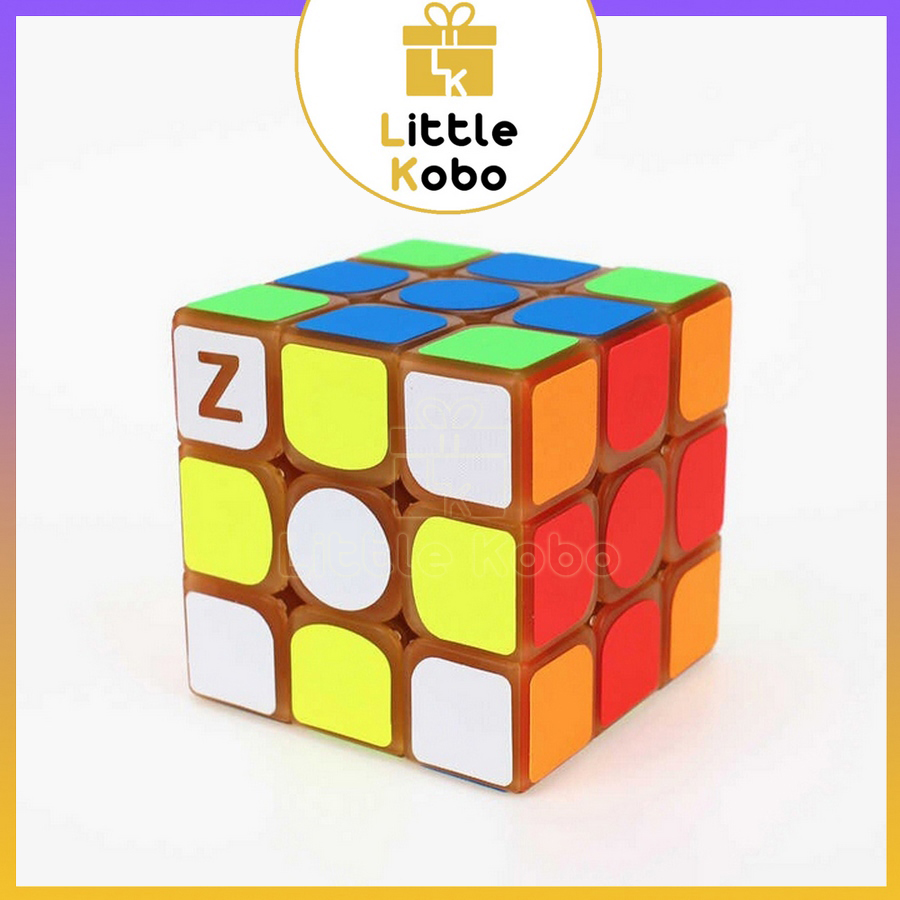 Rubik 3x3 ZCube Dạ Quang Rubic Biến Thể 3 Tầng 3x3x3 Đồ Chơi Trí Tuệ Trẻ Em Phát Triển Tư Duy Thông Minh - Little Kobo