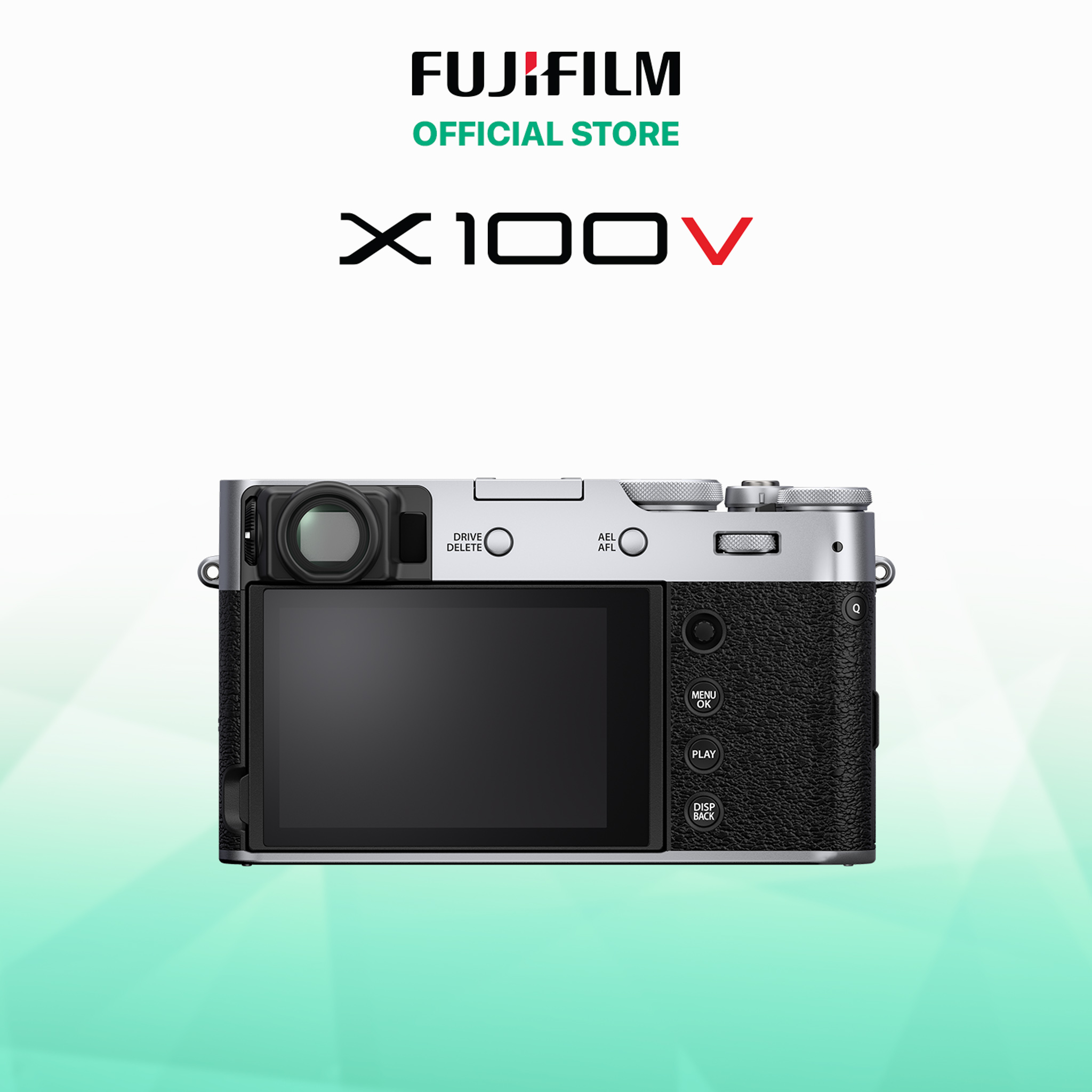 [Trả góp 0%]Máy ảnh kỹ thuật số Fujifilm X100V (Đen/Bạc)