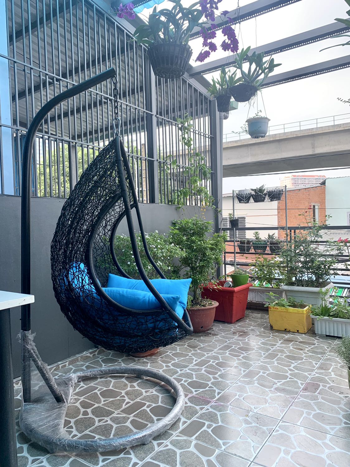 Xích đu sân vườn