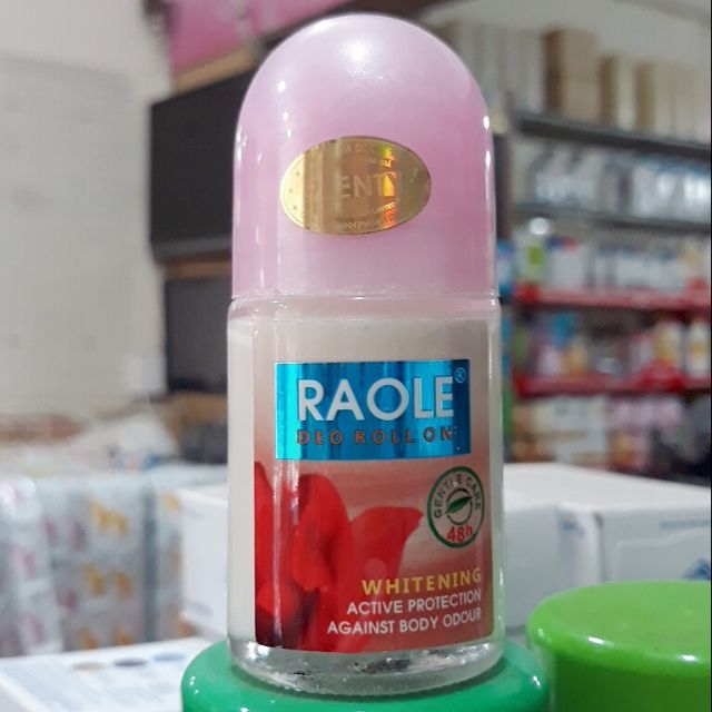 Lăn khử mùi làm trắng da Raole 25ml