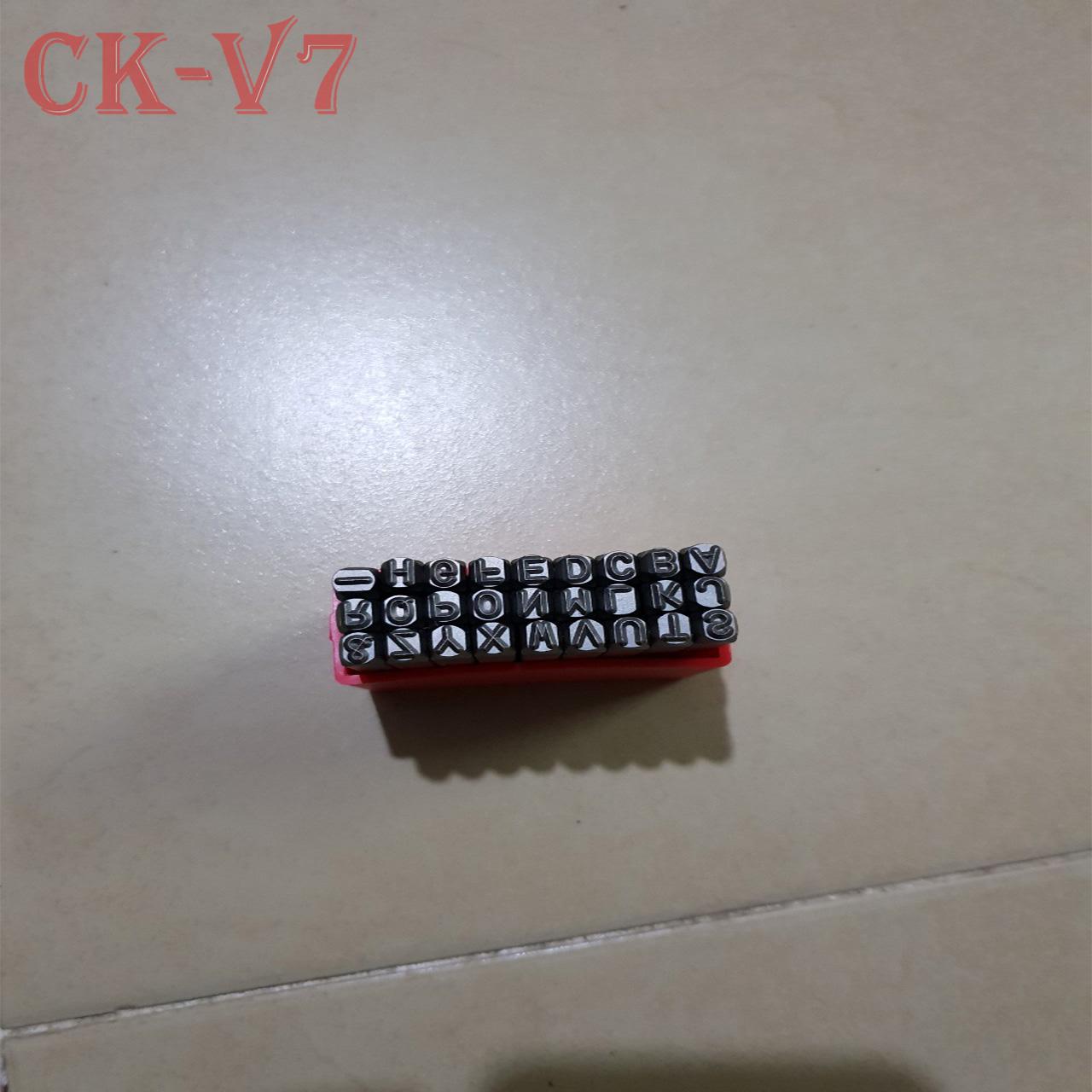 Combo Bộ Đục Đóng Chữ Và Số 4mm