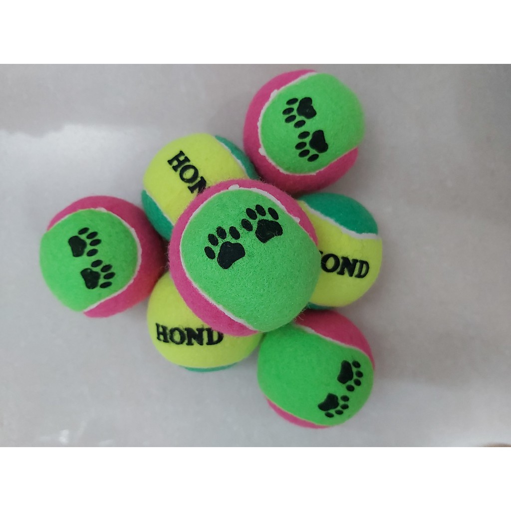 [HCM]Banh tennis - Đồ chơi cho chó mèo