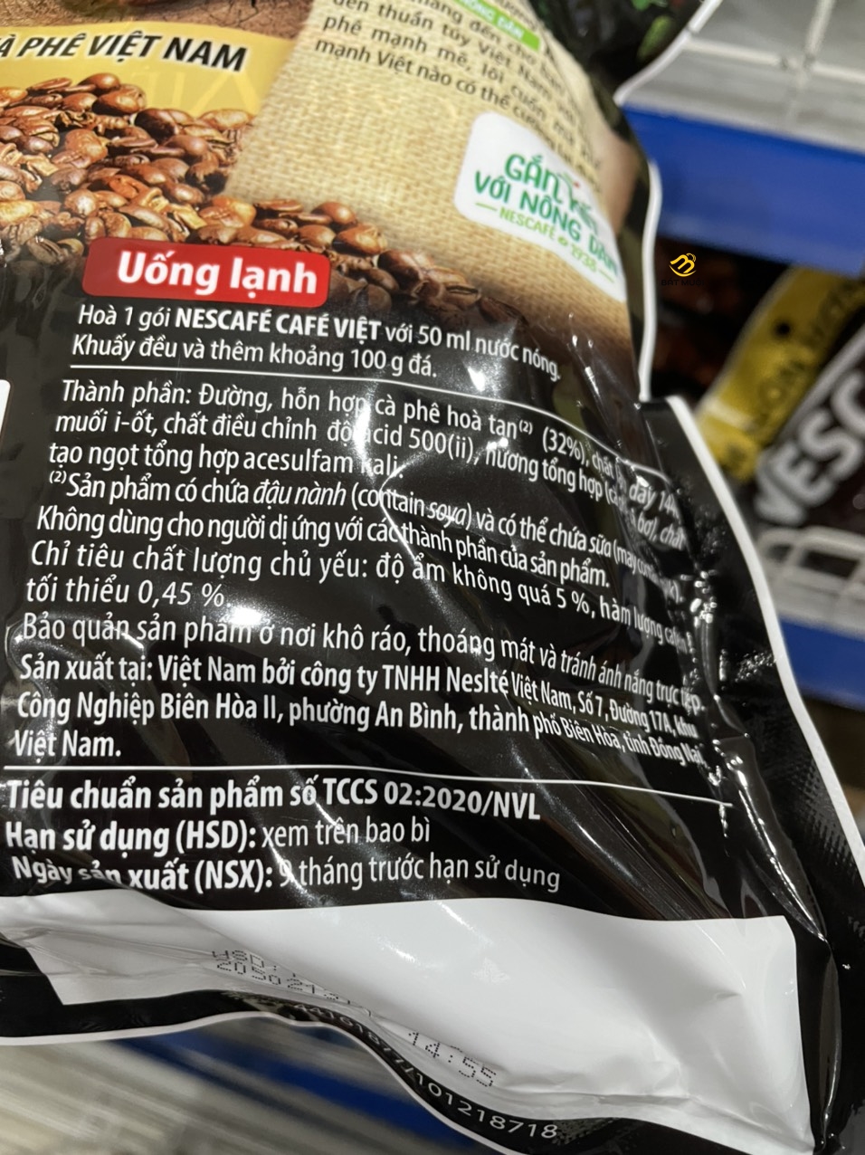 Cà phê đen đá NesCafé Café Việt 560g - BAT MUOI