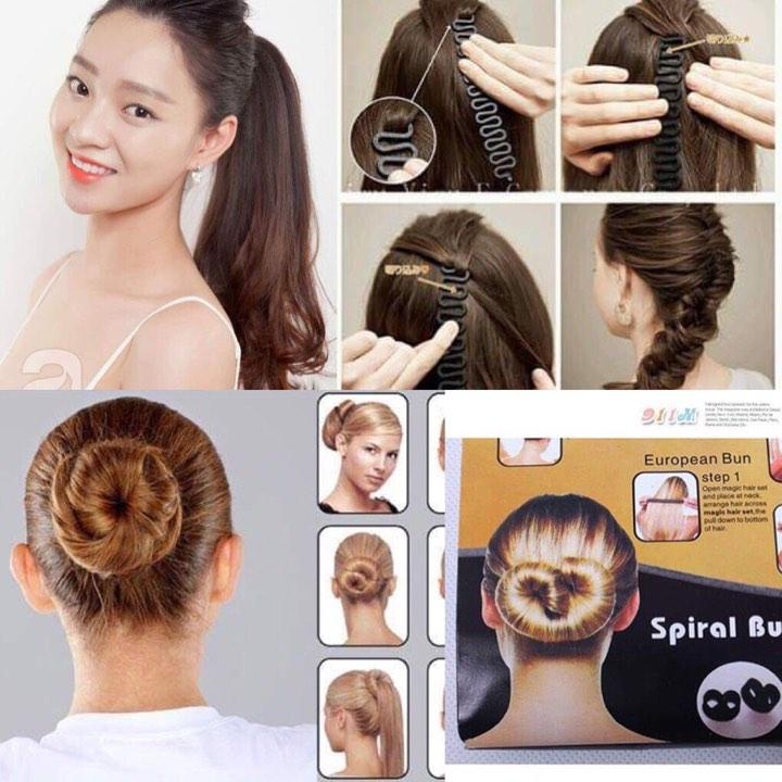 [HCM]COMBO 7 MÓN: BỘ TẠO KIÊU THẮT BÍM BÚI TÓC ĐA NĂNG LÀM PHỒNG TÓC