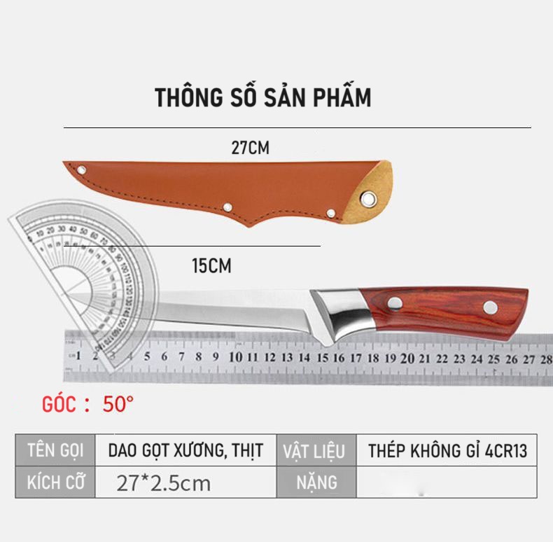 Dao Trắng Bổ 50CM Chính Hãng