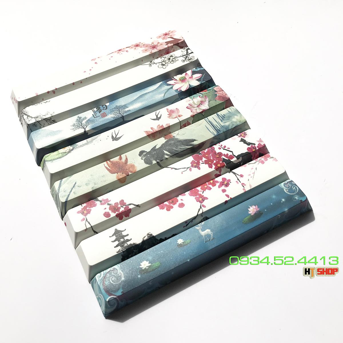 Keycap Space bar PBT cherry profile nhiều mẫu