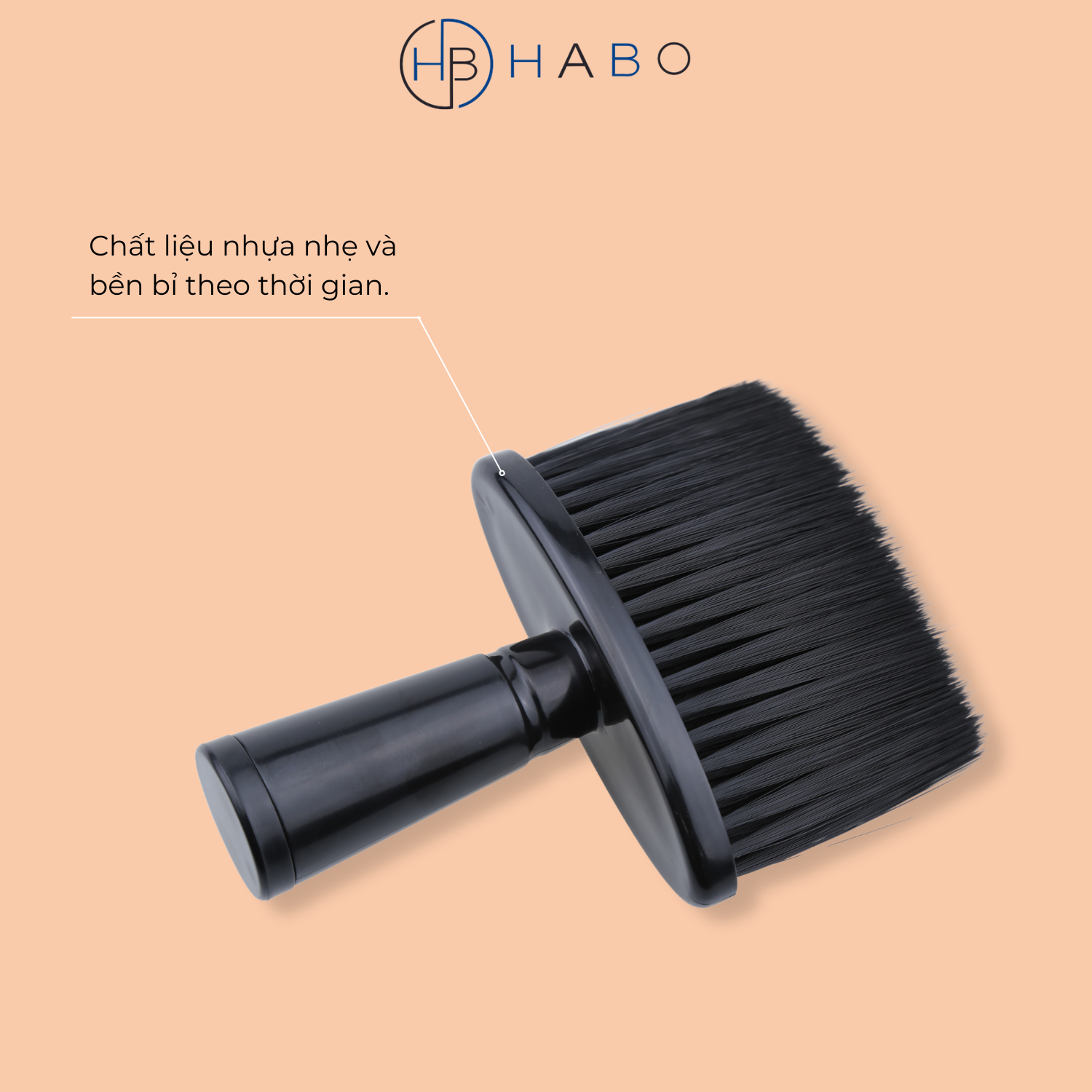 Chổi phủi tóc cọ phủi tóc lông mềm chất lượng cao