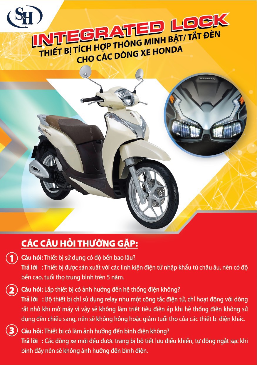 [HCM]Mạch Tắt Đèn Xe Máy Honda Future