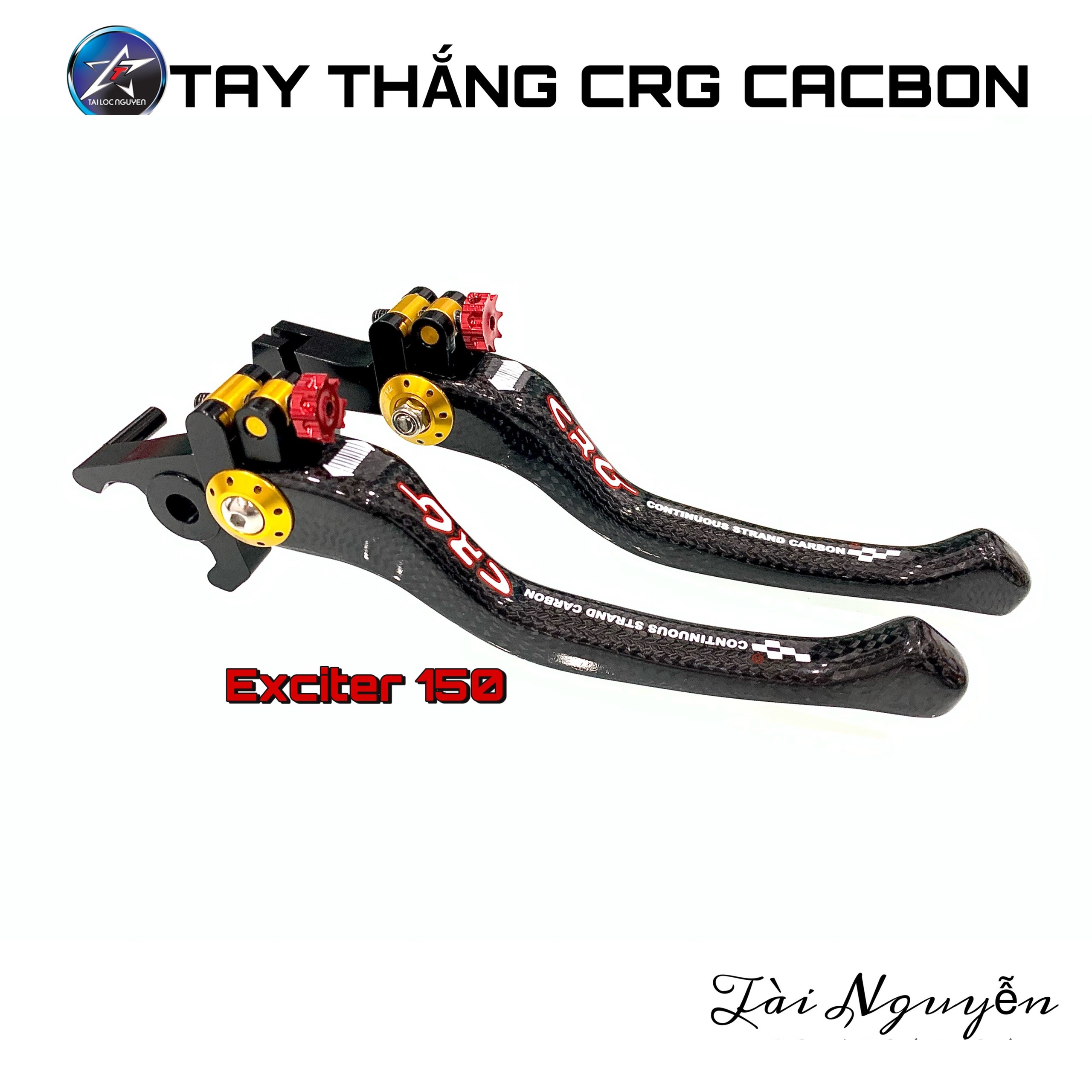 Tay thắng crg cacbon cho xe máy