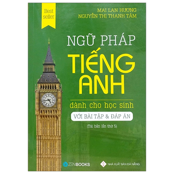 Fahasa - Ngữ Pháp Tiếng Anh Dành Cho Học Sinh - Vở Bài Tập & Đáp Án (Tái Bản)