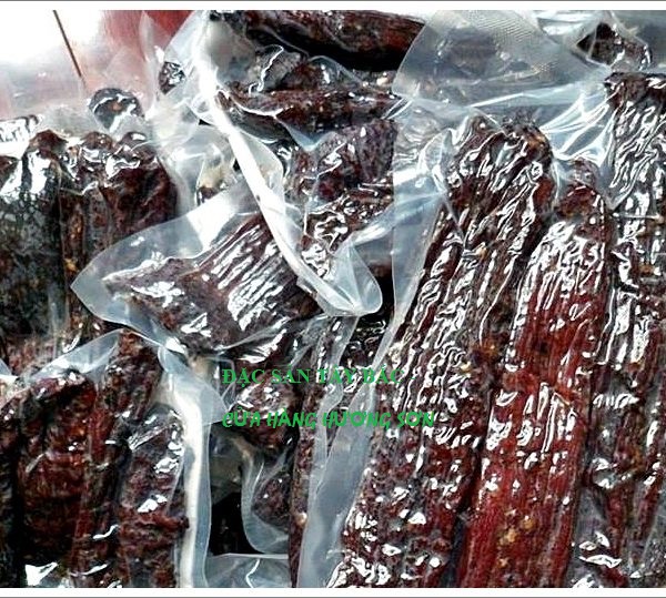 THỊT LỢN BẢN GÁC BẾP HUN KHÓI (THỊT LỢN SẤY KHÔ) TÂY BẮC (1KG)