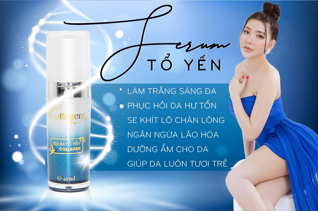 Serum Tổ Yến N Collagen 30 ml – Dưỡng Trắng, Cấp Ẩm Sâu, Săn Chắc & Ngừa Lão Hoá