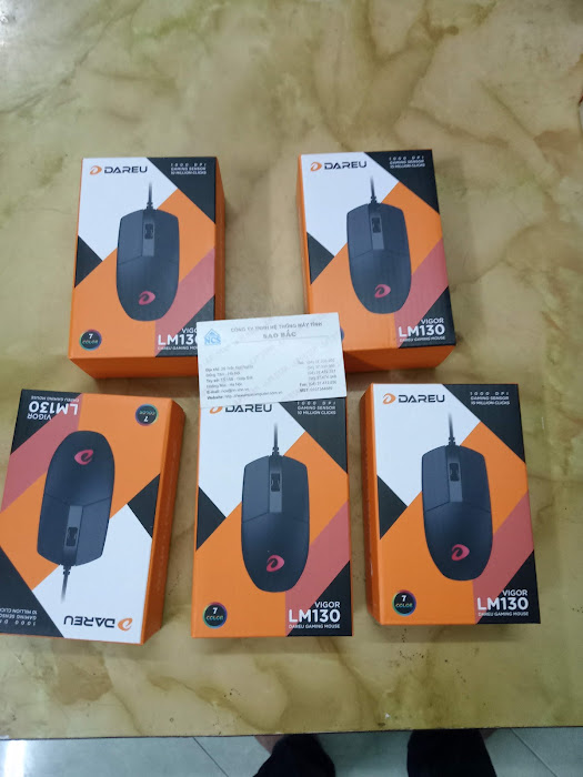 Chuột máy tính DARE-U LM130 Black