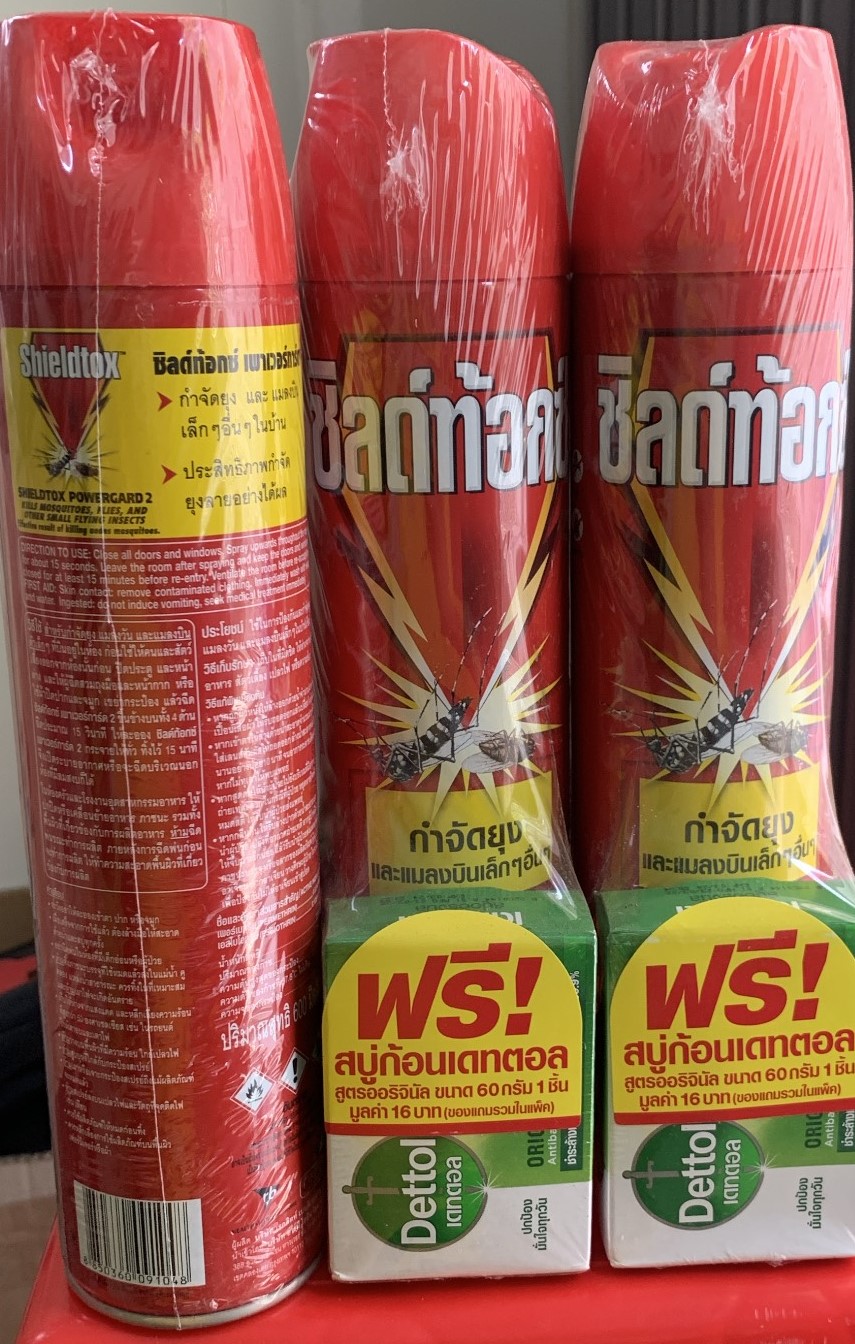 XỊT MUỖI THÁI LAN 100% ĐỎ