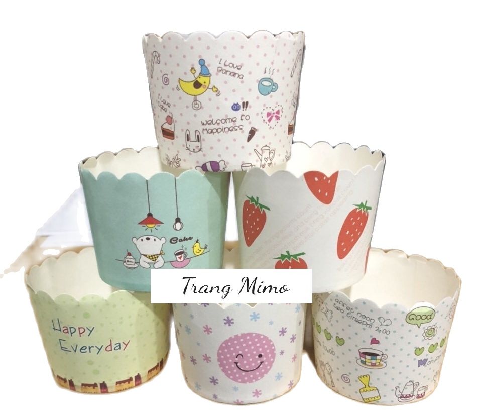 Giấy lót cupcake cứng tròn (7cm)