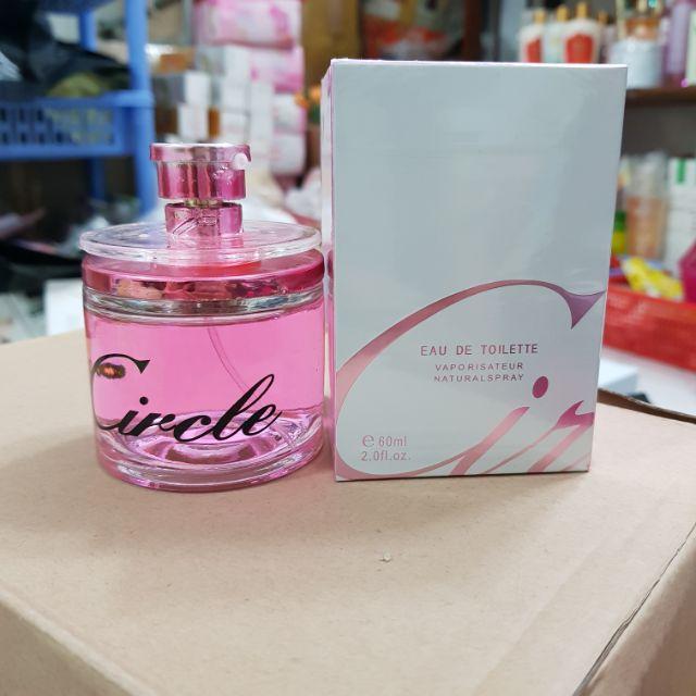 [HCM]Nước Hoa Circle 60ml Hồng Quyến Rũ